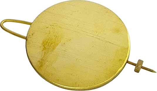 TAURISH Brass Pendulum Bob & Wire 43mm - Clock Repair Tool