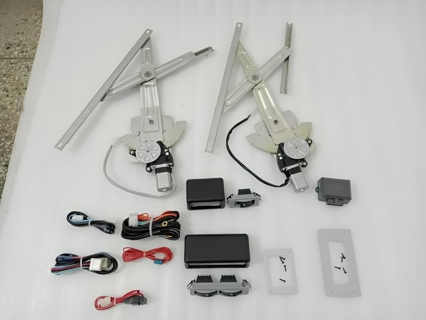 TAURISH Gypsy Manual To Power Window Kit For 2-Doors Samurai Sierra Sj410 Sj413