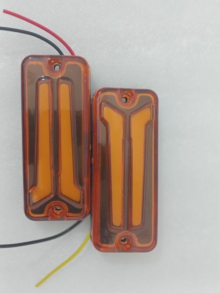 TAURISH LED Light Front & Rear Side Indicators Set for Suzuki Samurai SJ410 SJ413