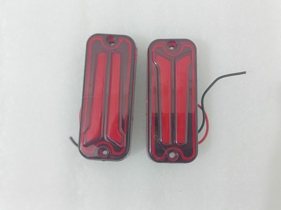 TAURISH LED Light Front & Rear Side Indicators Set for Suzuki Samurai SJ410 SJ413