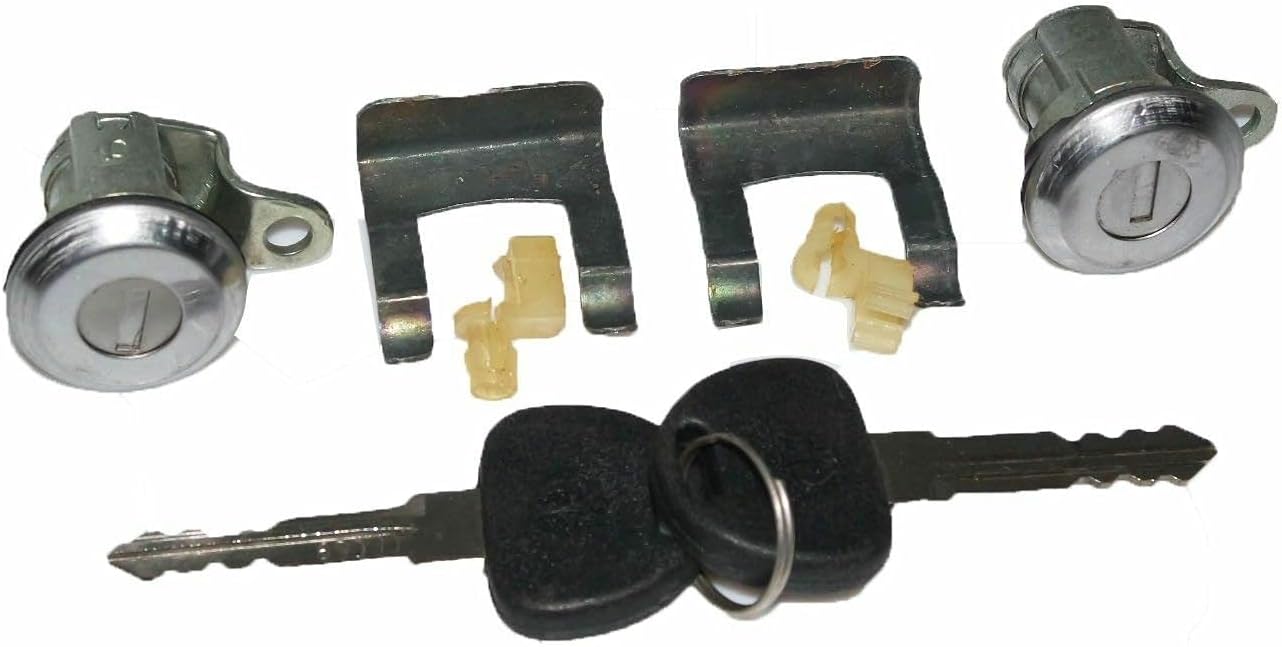 AEspares Suzuki Samurai SJ410 SJ413 Sierra Left & Right Door Lock Kit Car Van