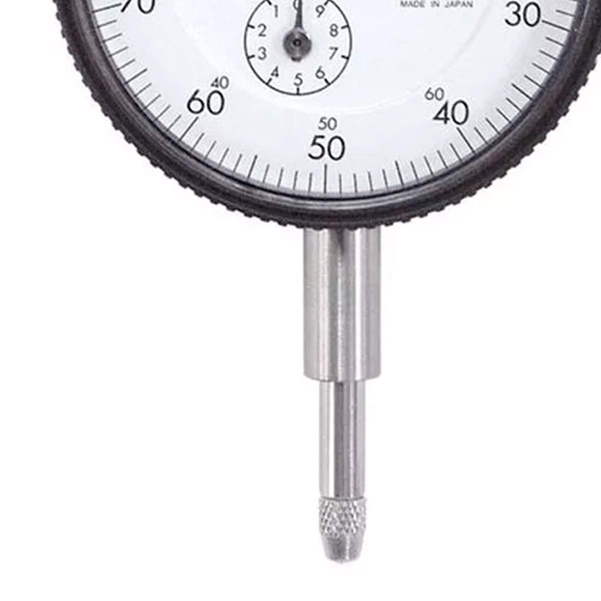 Mitutoyo 2046S, 0.01mm X 10mm Dial Indicator, 0-100, Lug Back, Series 2, 8mm Stem
