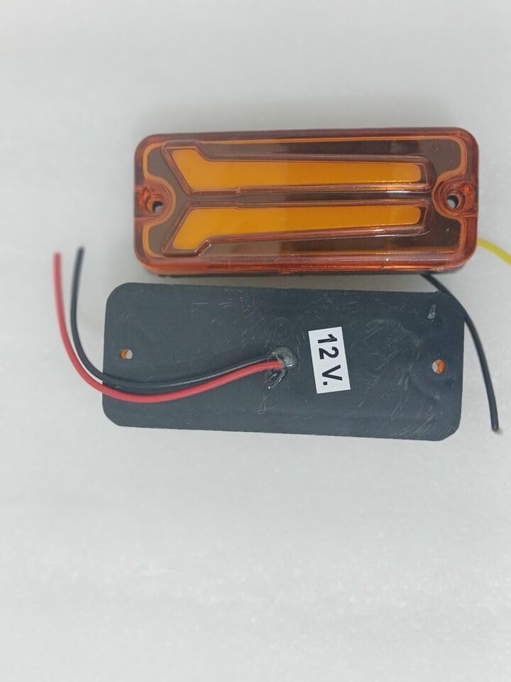 TAURISH LED Light Front & Rear Side Indicators Set for Suzuki Samurai SJ410 SJ413