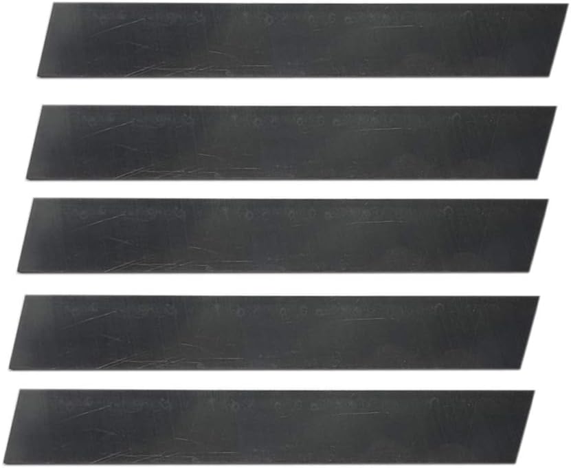 Set of 5 HSS Blades 1/8" x 3/4" (Wide) x 6" (Long) for Lathe Parting Cut off Tool Holders