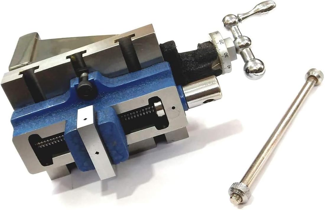 Lathe Milling Vertical Slide 125 mm x 100 mm With 50 mm Self Centering Vise I Engineering Milling Tool Vice