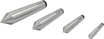 Tool Steel 60° Dead Center - Hard & Ground - Lathe, Drill, Mill, Grinder Engineering Tools (Set of 4 Pcs)