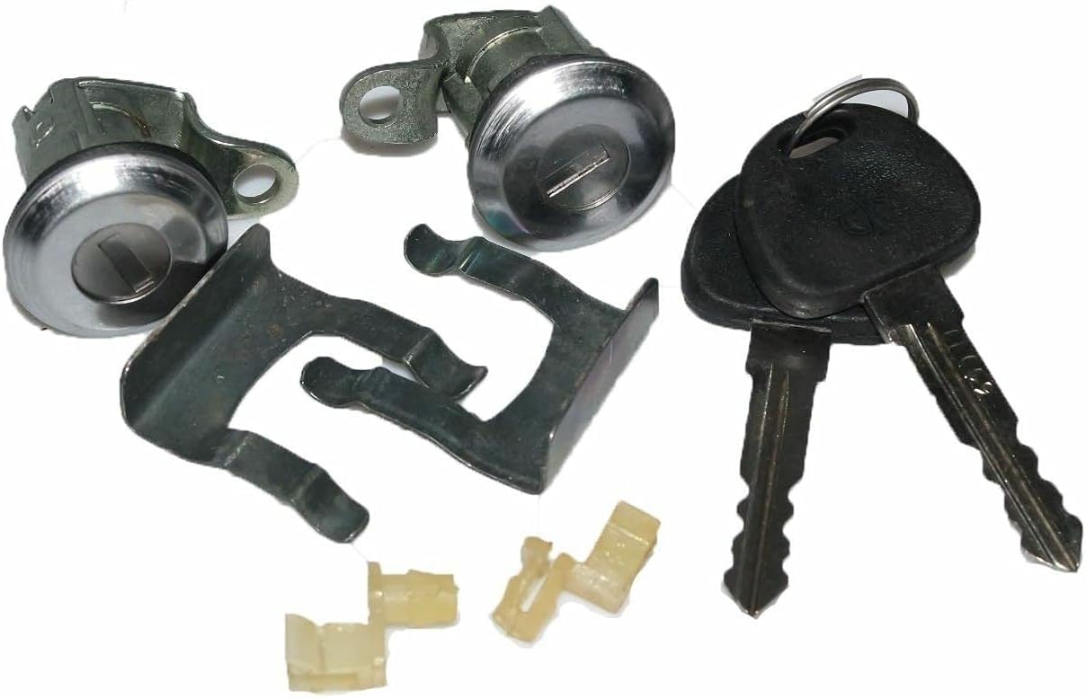 AEspares Suzuki Samurai SJ410 SJ413 Sierra Left & Right Door Lock Kit Car Van