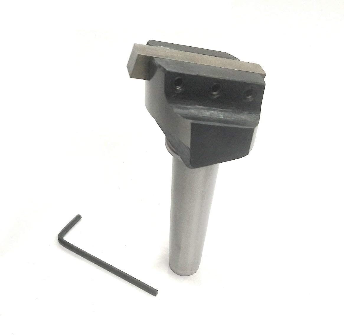 TAURISH Fly Cutter MT3 Shank M12 x 1.75 Drawbar for Lathe & Milling Machine w-HSS Bit