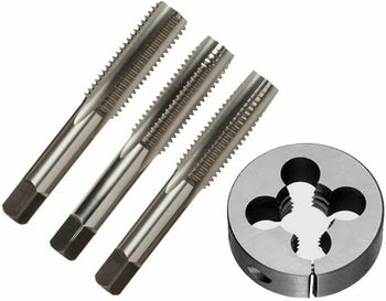 TAURISH British Standard Fine Tap and Die Set 3/16