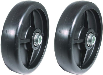 Reliable Aftermarket Parts Our Name Says It All Set of 2 New Mower Deck Wheels Fits John Deere 48
