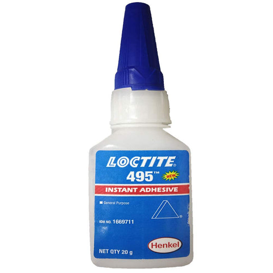 Loctite 495 Super Bonder 442-49550 1oz Instant Adhesive, Clear Color by Loctite