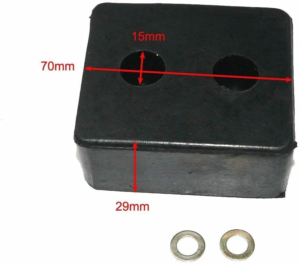 TAURISH Rubber Bumper Pad set Massey Ferguson 35 35X 135 240 250 Tractor