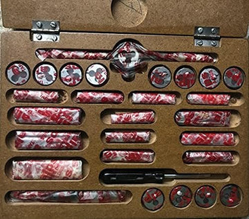 BA Tap Die Set Boxed 0 to 12 BA 13 Sizes 39 Taps 13 Dies Carbon Steel - New B.A