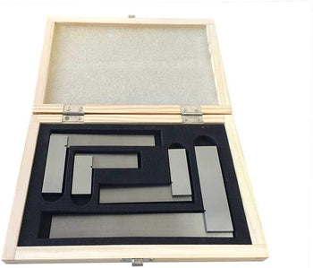 TAURISH ASS-5535 Precision Steel Squares Set 4 Piece