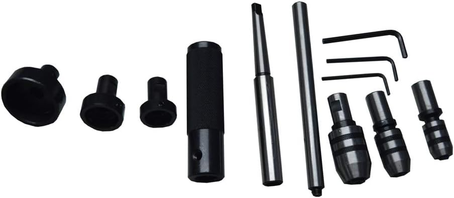 Lathe Tailstock Sliding Tap Die Holder MT1 Shank - Tapping Threading Reaming Drilling - 1MT