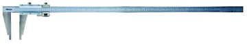 Mitutoyo 160-150 Vernier Caliper, Stainless Steel, Nib Style Jaw, Inch/Metric, 0-12" Range, +/-0.0015" Accuracy, 0.001" Resolution