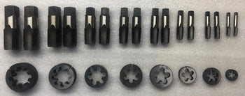 NPT NATIONAL PIPE THREAD TAP AND DIE SET - 8 SIZE 1/8