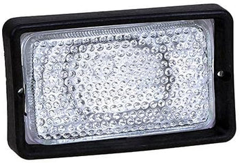 TAURISH Cabin Lamp Front Glass Wor Light Beam Without Bulb For JCB ACE