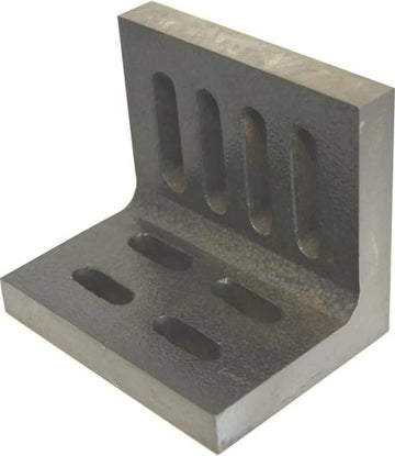 Angle Plate Slotted Open End 6" x 5" x 4.1/2" Inch - Stress Relieved I Made In India