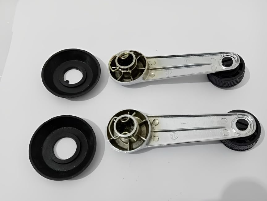 TAURISH All-Metal Window Handles Chrome for Suzuki Samurai 80-95" Sj410 Sj413