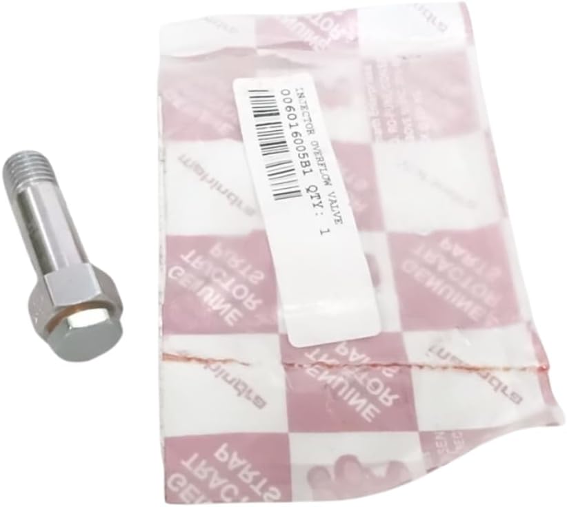 Fuel Injector Overflow Valve Fit for Mahindra Tractor Part Number 006016005B1 Diesel Return Line Valve