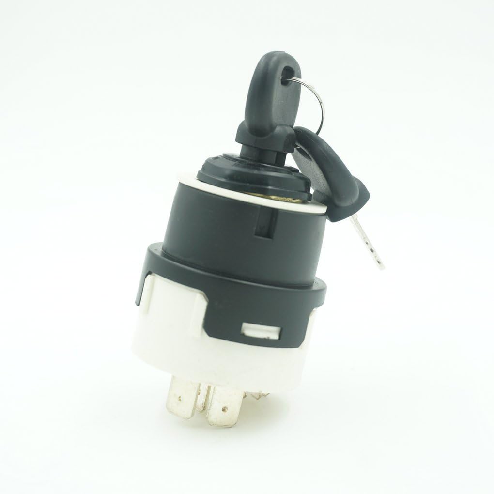701/80184 50988 New Ignition Switch with 2 Keys for JCB 3CX 4CX New Holland LV60, B110B LB75.B LB115 B100BLR NH Case 85804674