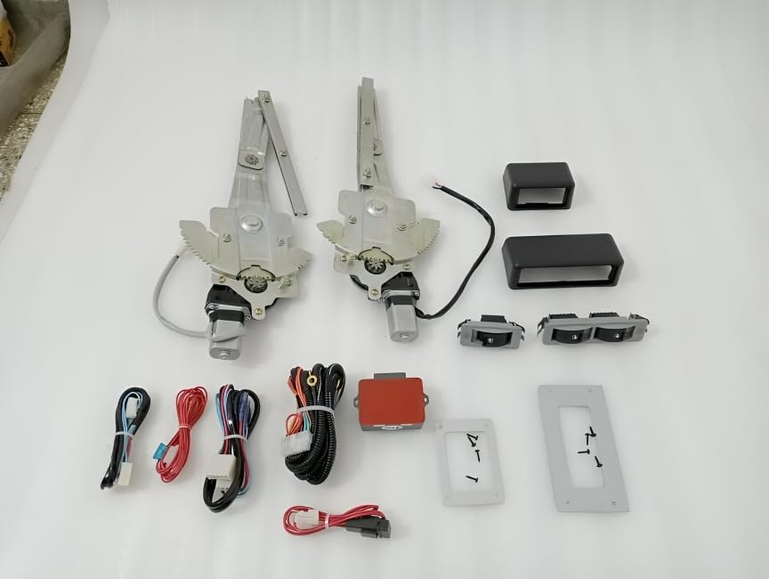 TAURISH Gypsy Manual To Power Window Kit For 2-Doors Samurai Sierra Sj410 Sj413