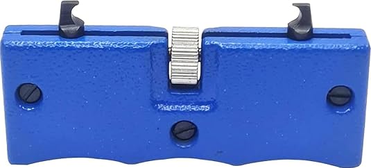 TAURISH Universal Jumbo Pocket Type Watch Case Opener w/Two Knobs for Screwed Back Case