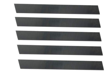 Set of 5 HSS Blades 3/32" x 1/2" (Wide) x 4" (Long) for Lathe Parting Cut Off & Tool Holders - Hard & Ground M2