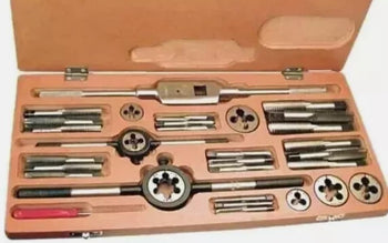 Taurish Complete Box Tap & Round Die Set 1/4 To 1/2 Bscy