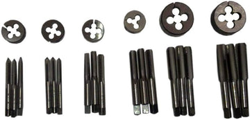 HSS BSF TAP DIE SET 3/16" - 1/2" HARD TO FIND 24 PCS SET - BRITISH STANDARD FINE - HSS SET