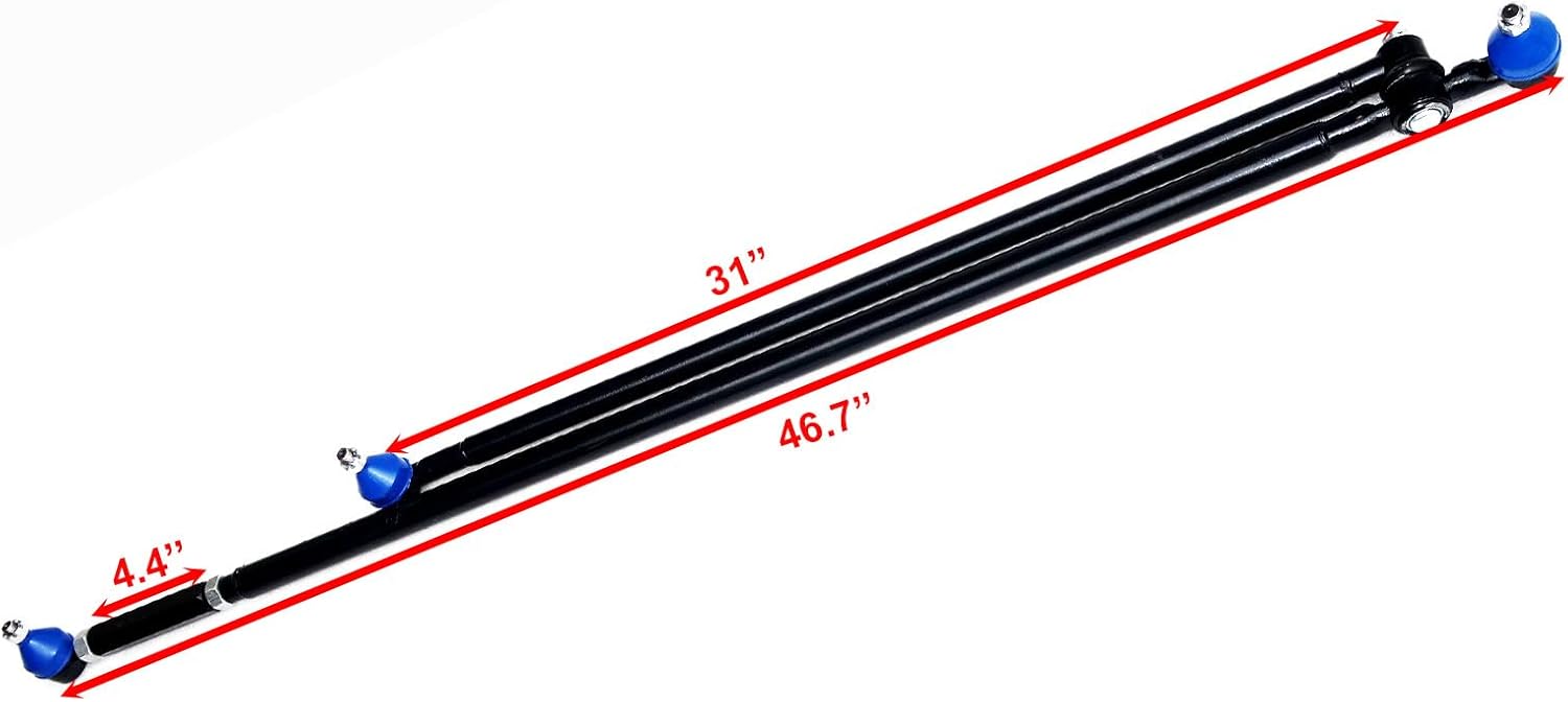 Taurish Steering Linkage Drag Link Tie Rod Assembly LHD Compatible With Suzuki SJ413 Gypsy