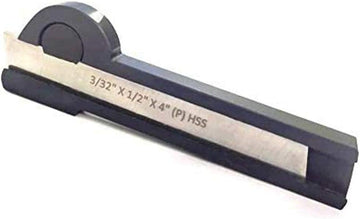 Lathe Cut off Parting Tool Holder 3/4" Width & HSS Blade 3/32" x 1/2"x 4-1/2'' Machine Tools