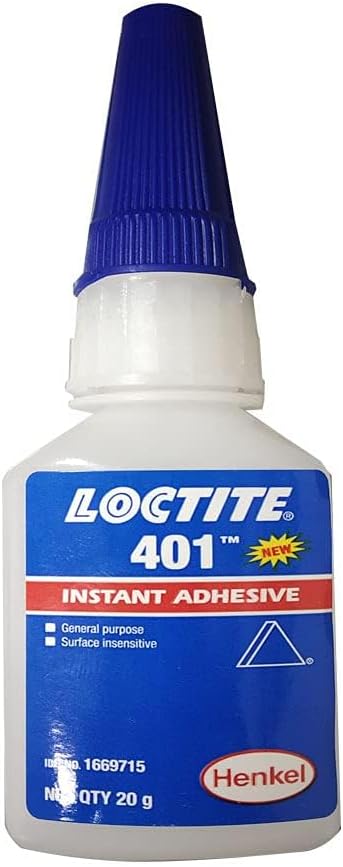 Loctite 40140 Clear 40140 401 Prism Surface Insensitive Instant Adhesive, 20 mL Bottle by Loctite