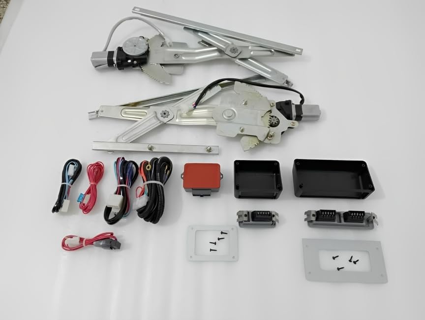 TAURISH Gypsy Manual To Power Window Kit For 2-Doors Samurai Sierra Sj410 Sj413