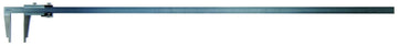 Mitutoyo 160-103 Vernier Caliper, Stainless Steel, Nib Style Jaw, 0-24" Range, +/-0.002" Accuracy, 0.001" Resolution