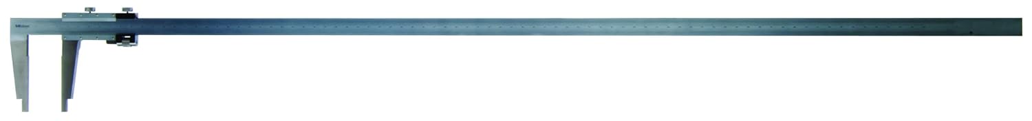 Mitutoyo 160-119 Vernier Caliper, Stainless Steel, Nib Style Jaw, 0-18" Range, +/-0.002" Accuracy, 0.001" Resolution