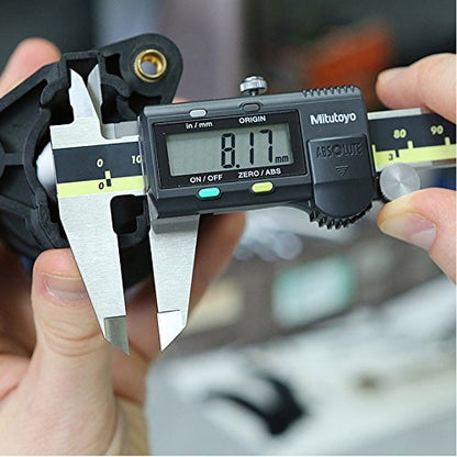 Mitutoyo America 500-196-30 Digimatic Caliper Without Output, 6" Rang, 1" Height, 1" Wide, 1" Length, Borosilicate Glass