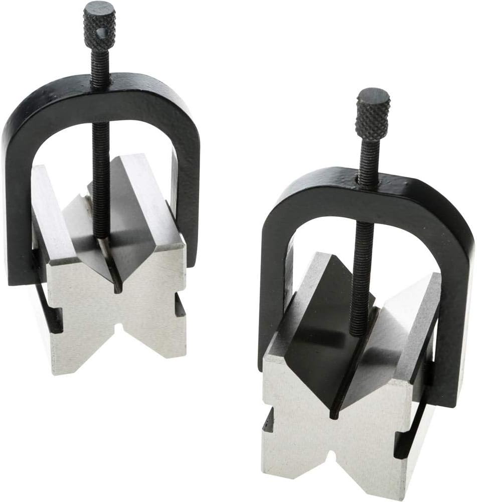 Grizzly Industrial H5610 - V-Block Pair w/clamps 2"