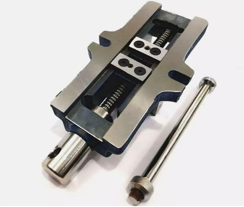 Taurish Fixed Vertical Milling Slide 4" X 5" With 2" Self Centering Vice & Fixing T-Nuts
