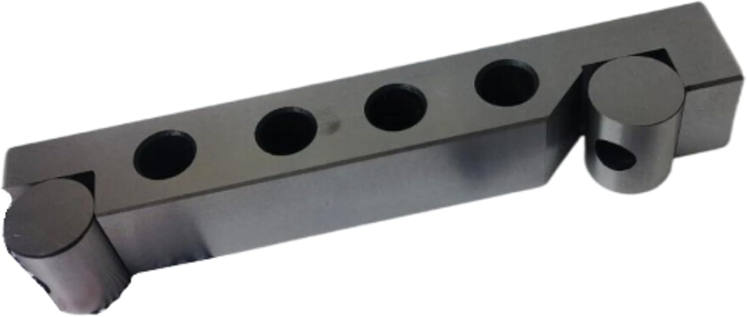 TAURISH 4" (100mm) Precision Engineers Sine Bar – High-Quality Hardened Ground Tool for Angle Setup, Parallelism Accuracy 0.0004", Working Face Accuracy 0.002"/inch