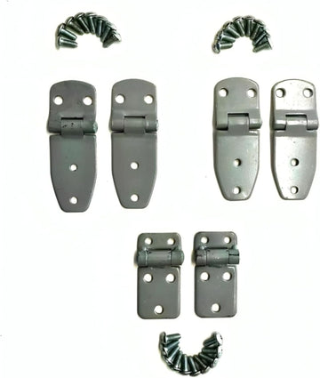 TAURISH Door Hinges & Tailgate Plus Screws Fit for Suzuki Samurai 80'-95'