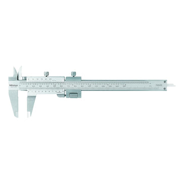 Mitutoyo 532-120 Vernier Caliper, Stainless Steel, Inch/Metric, 0-7" Range, +/-0.0011" Accuracy, 0.001" Resolution