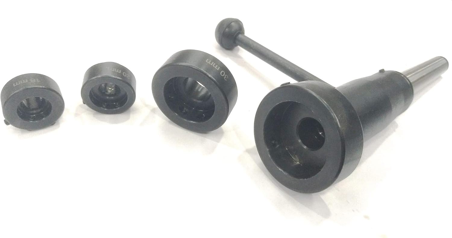 TAURISH Lathe Tailstock Die Holder - Tapping Threading Reaming Drilling complete solution (MT2)
