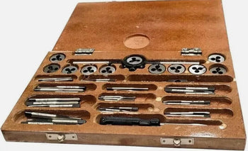 Taurish Tap British Association Set Complete Tap and Dies Set 0 To 10 BA