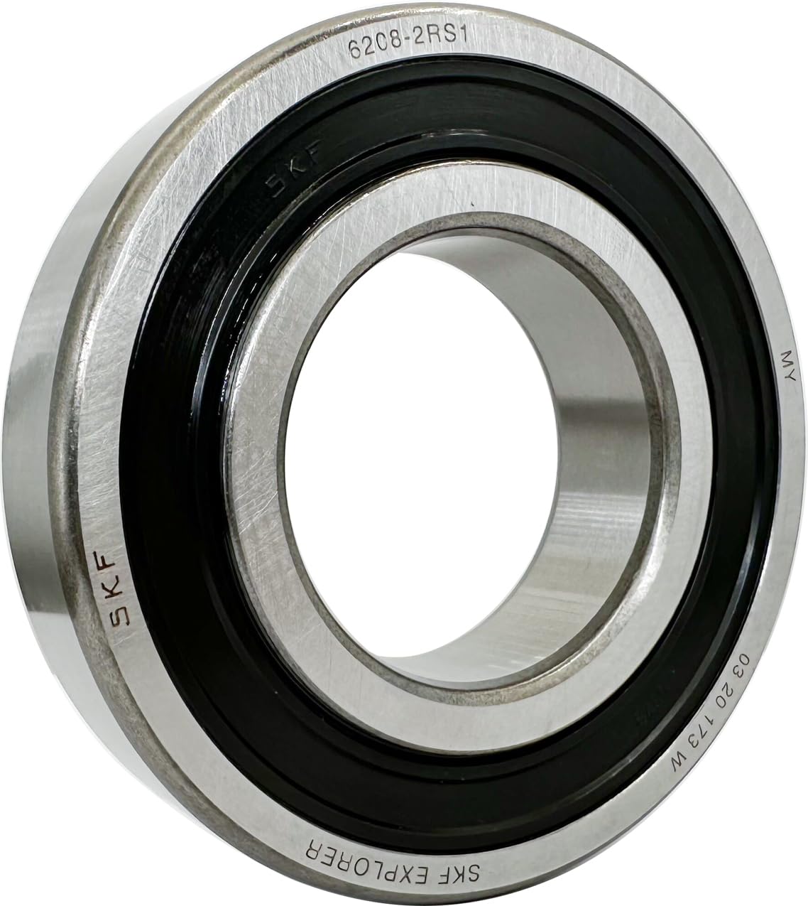 SKF 6208-2RS1 40x80x18mm Double Rubber Sealed Deep Groove Ball Bearings 6208-2RS 6208RS