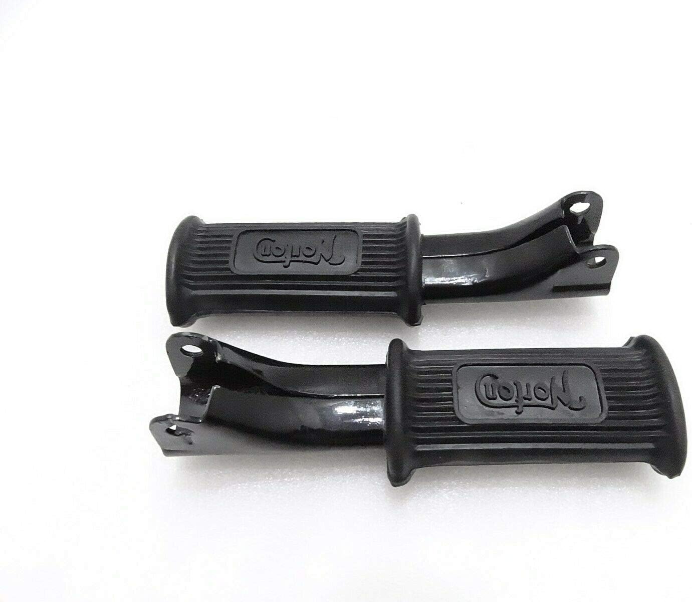 Royal Crusaders Norton ES2 Model 19 Rear rubber footrest Assembly (Pair)