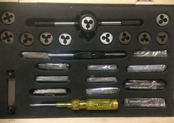 STUART & OTHER MODEL LIVE STEAM ENGINE BA 0-10 TAP & DIE SET + THREAD GAUGE