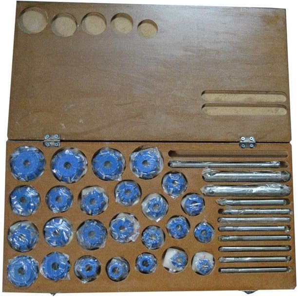 Valve SEAT Cutter Set Carbide Tipped 37 for Chevy Ford GMC Caterpillar KOMTSU