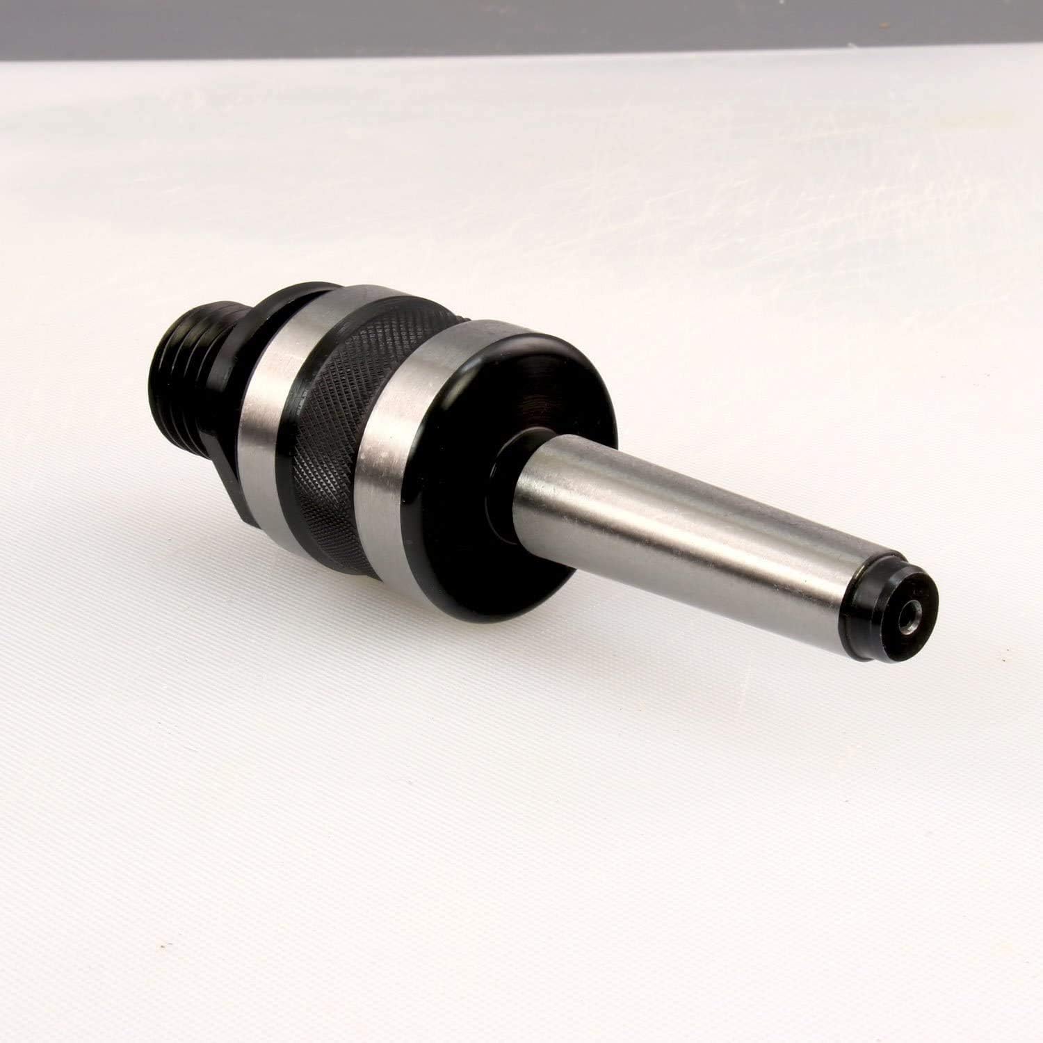 Woodworking Live Tailstock Chuck Adapter to 1" x 8 TPI Thread with #4 Morse Taper Mount - MT4
